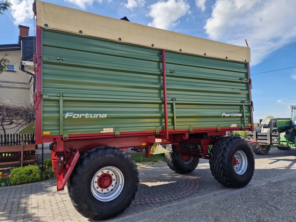 Przyczepa Fortuna K140, 14 ton, oryginał, idealna