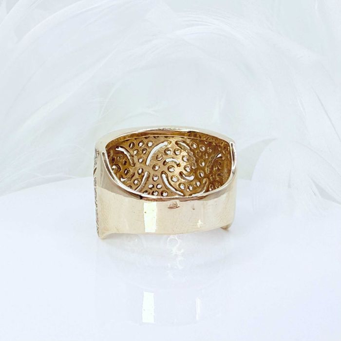 Złoty pierścionek PR.585 8,80gr R.17