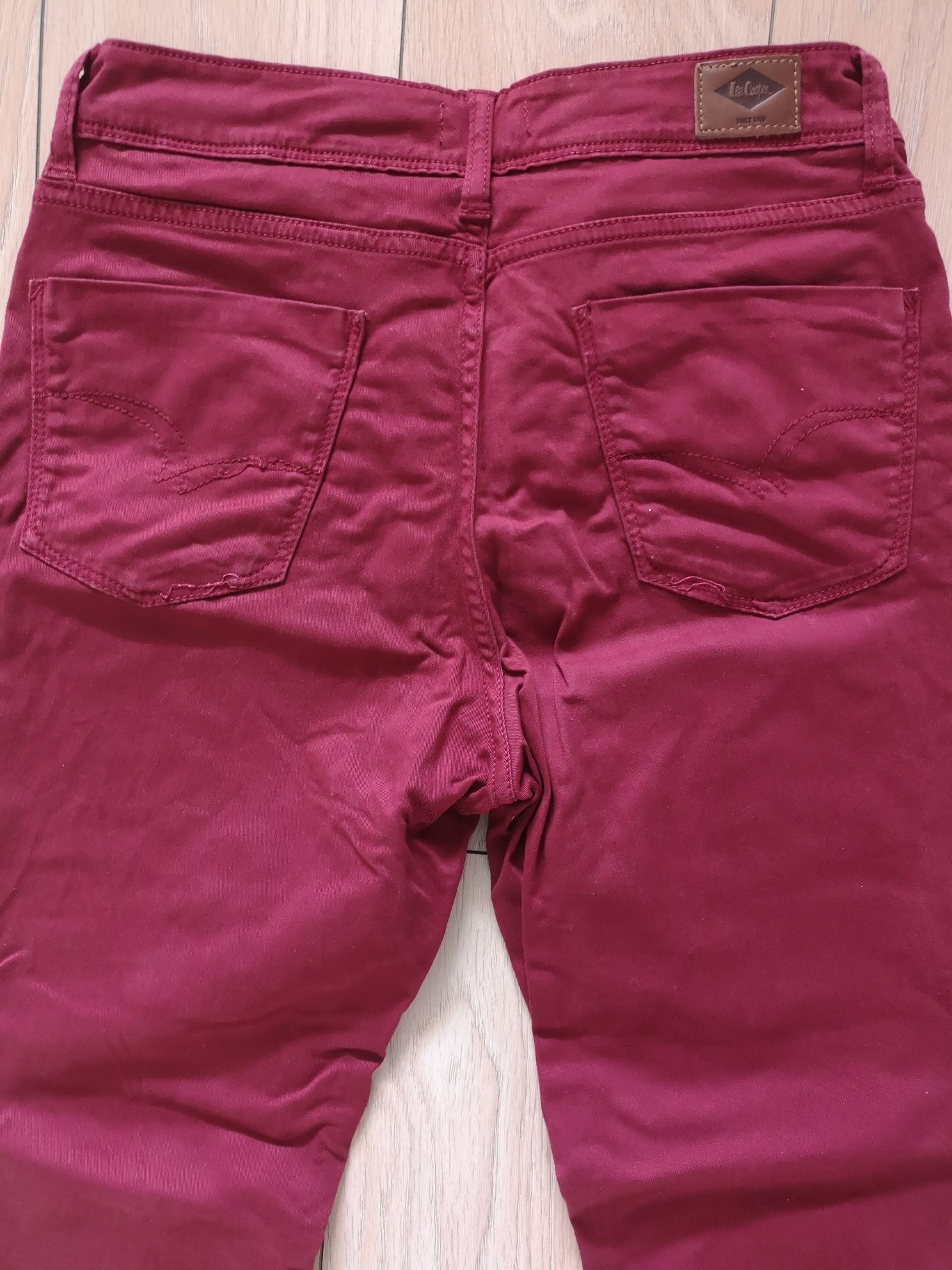 Spodnie bordowe Lee Cooper W29L30