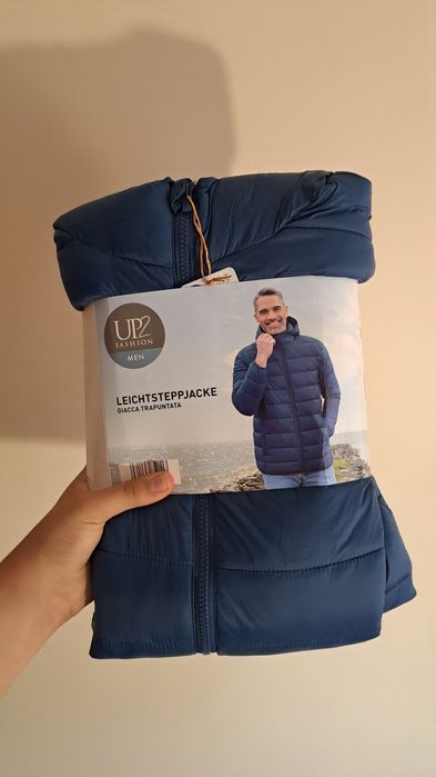 Męska kurtka pikowana UP2FASHION – niemiecka jakość