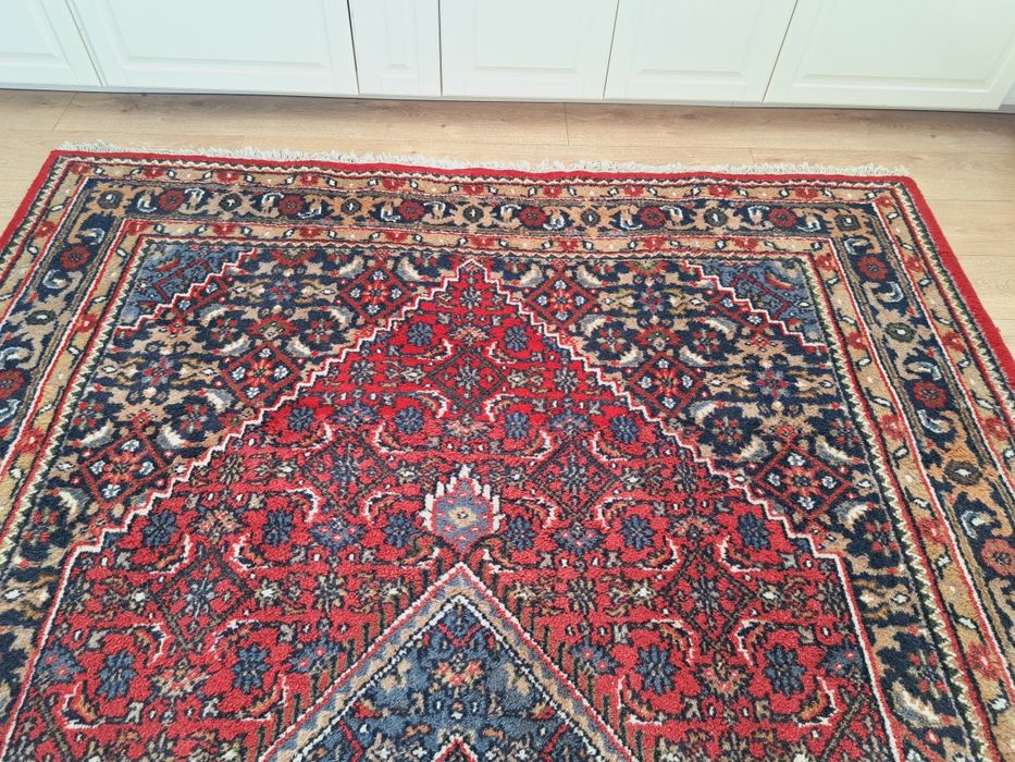 Przepiękny ręcznie tkany wełniany dywan Indo Bidjar 200x300cm
