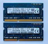 SK HYNIX pamięć 8 GB DDR3 2 X 4 GB laptop