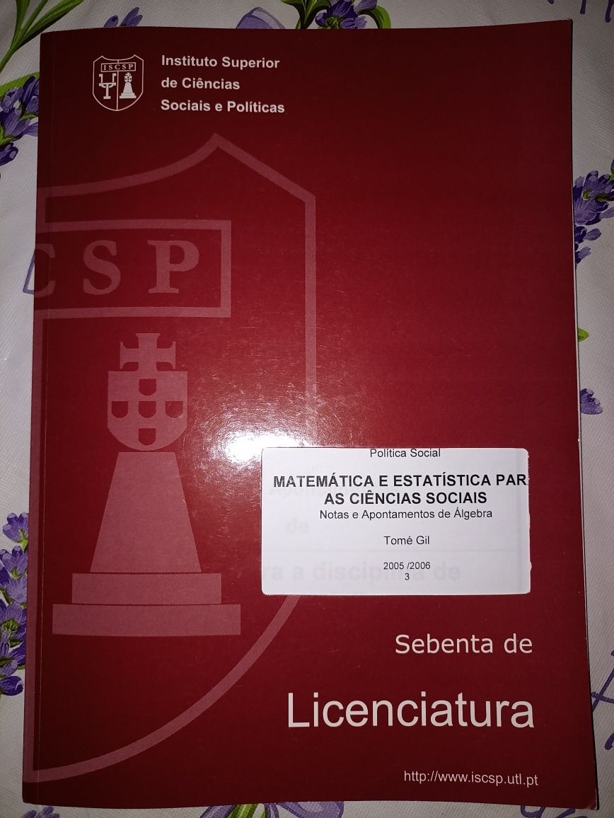 Livros ISCSP - Ciências/Política sociais