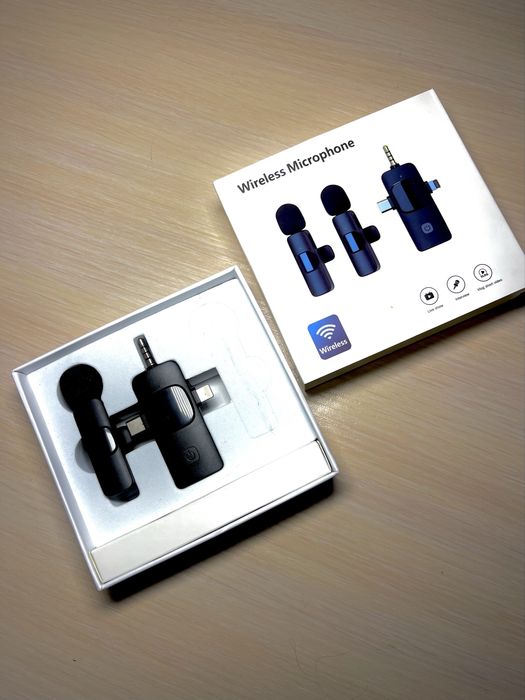 Microfone de lapela NOVO