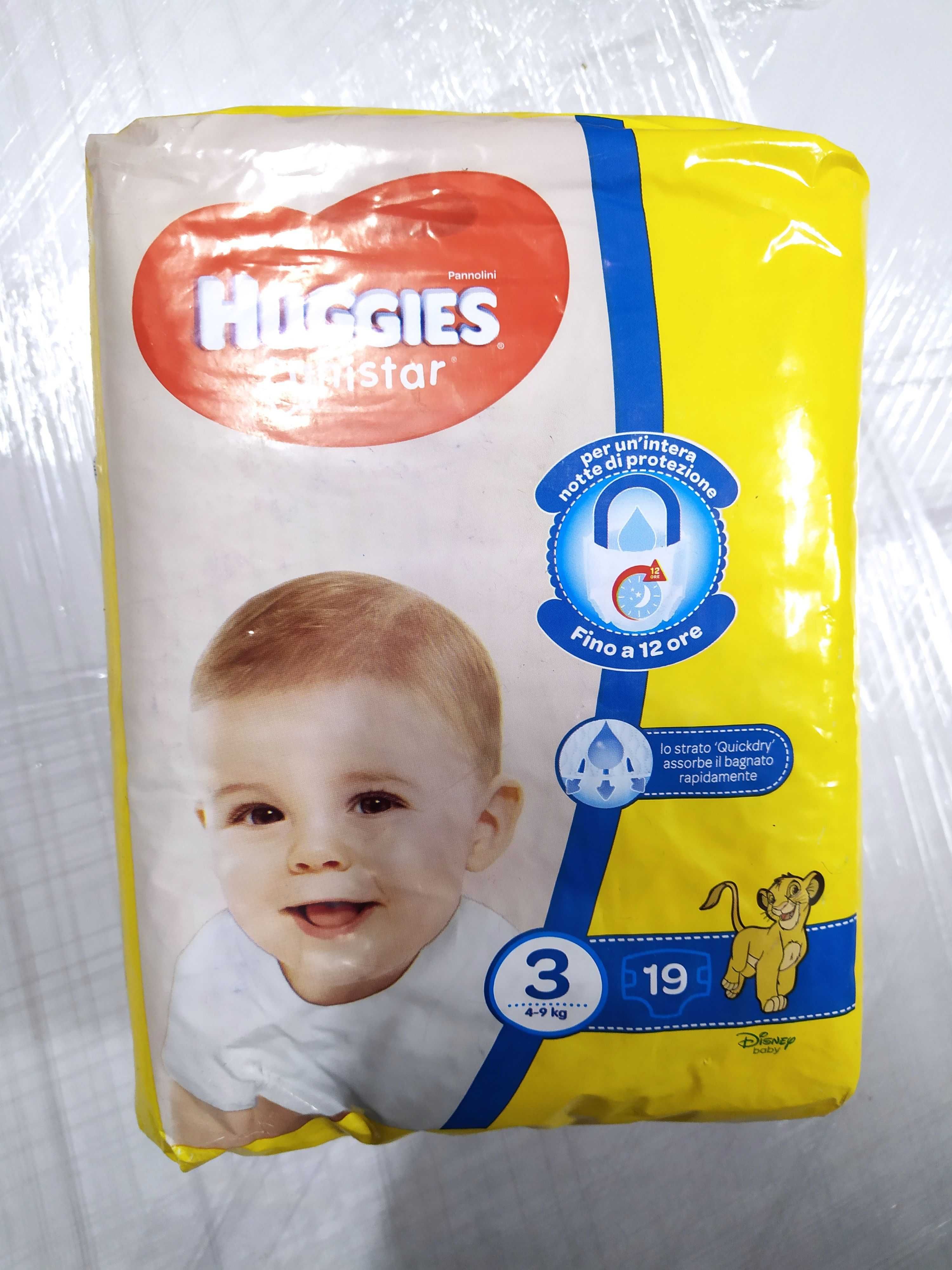 памперси Huggies unistar 3