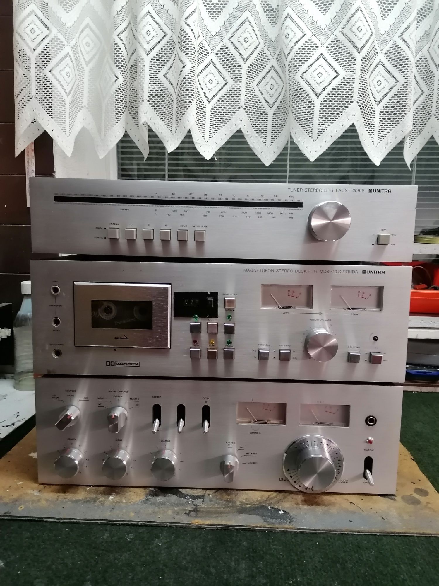 Zestawy audio z prl-u.