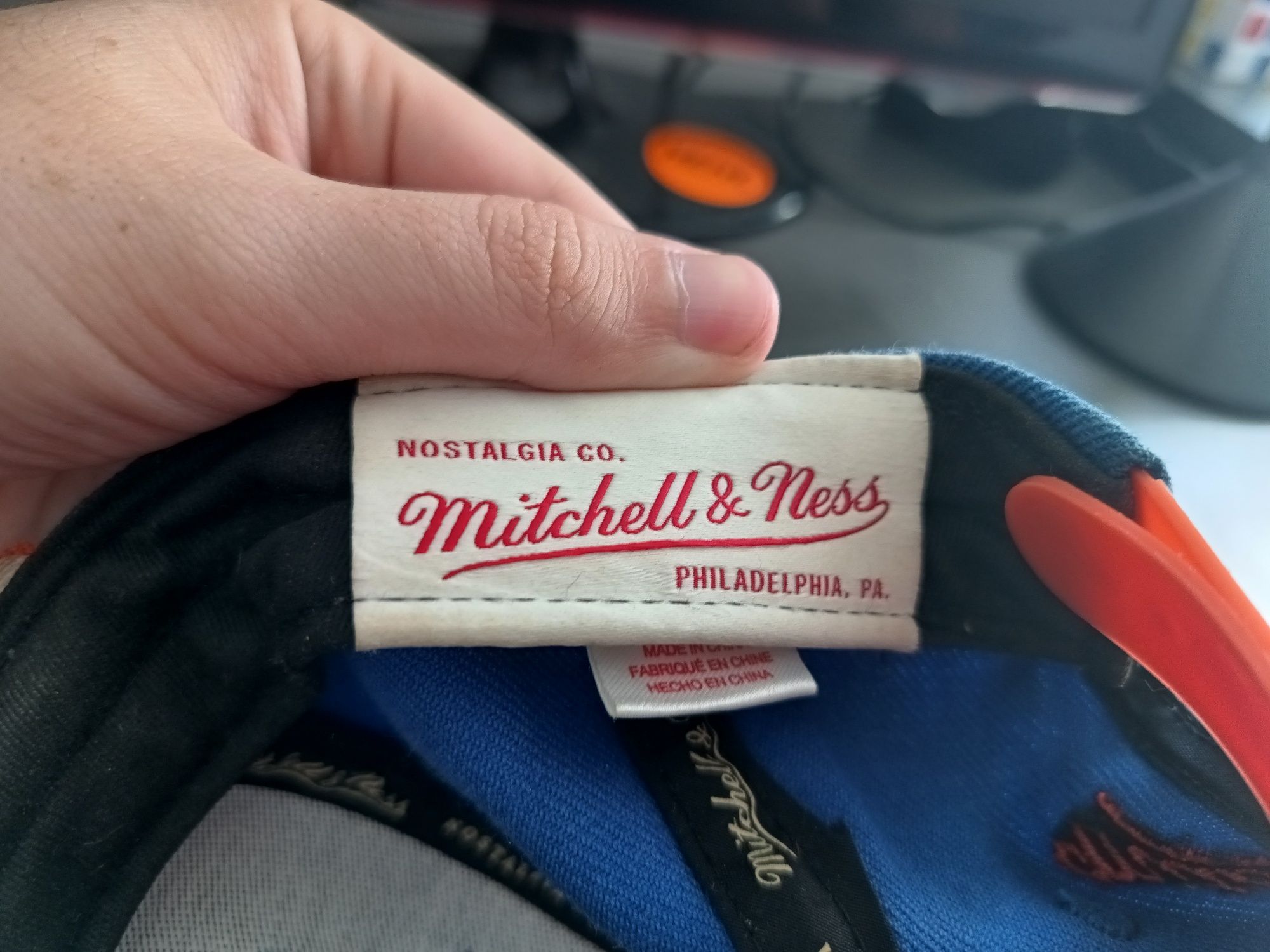 Czapka z prostym daszkiem Mitchell & Ness