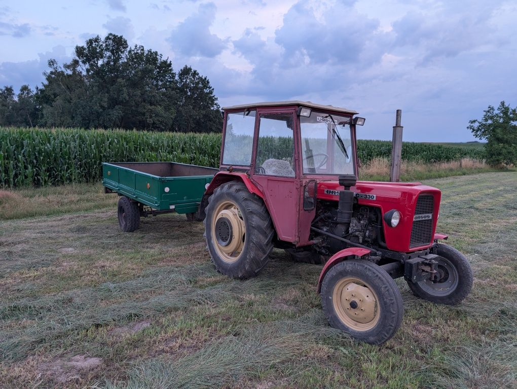 Przyczepa jednoosiowa 3,5t zarejestrowana