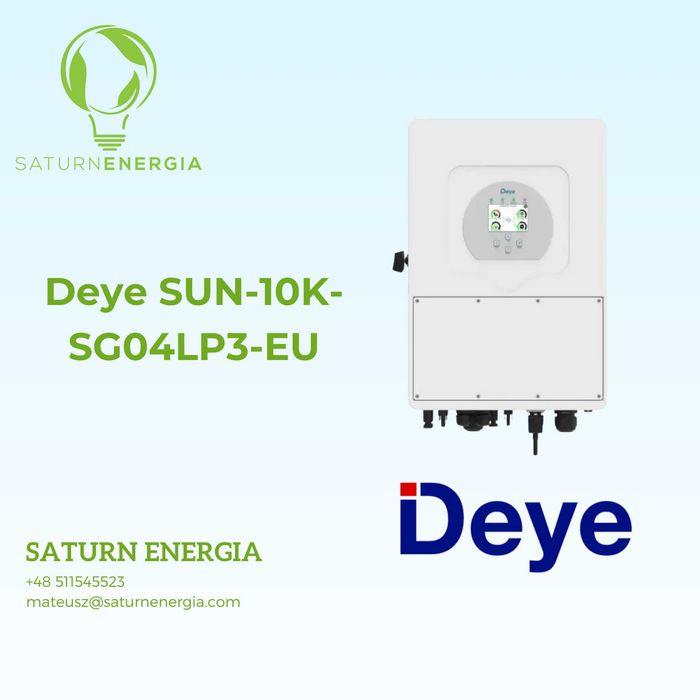 Deye SUN-10K-SG04LP3-EU (Trójfazowy Hybrydowy)