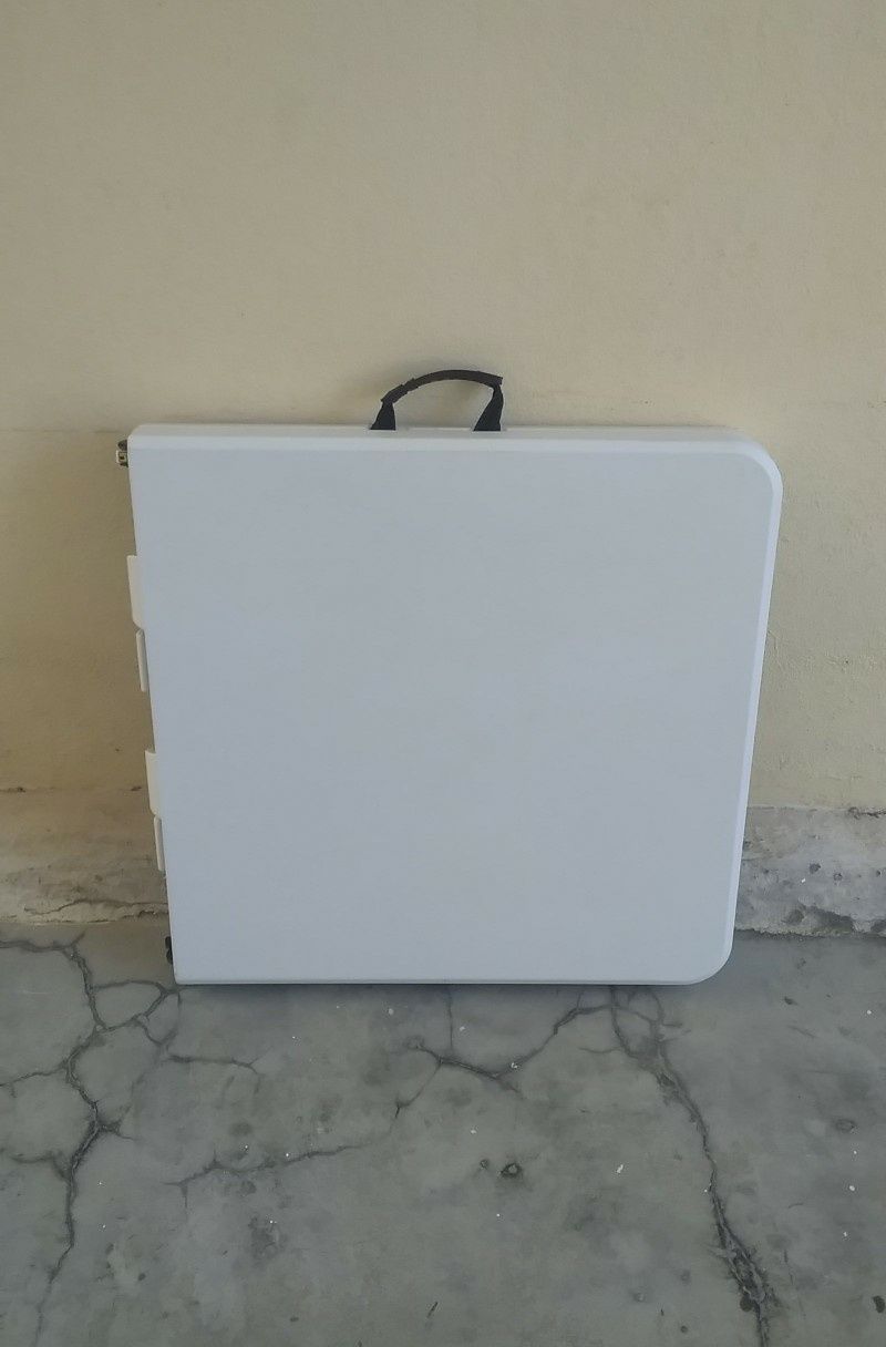 Mesa de campismo dobrável 122cm aberta,fechada 61cm