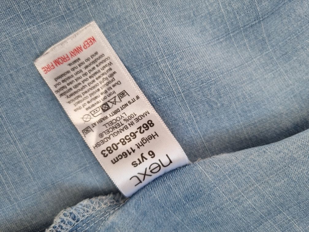 Koszula jeansową Next r.116
