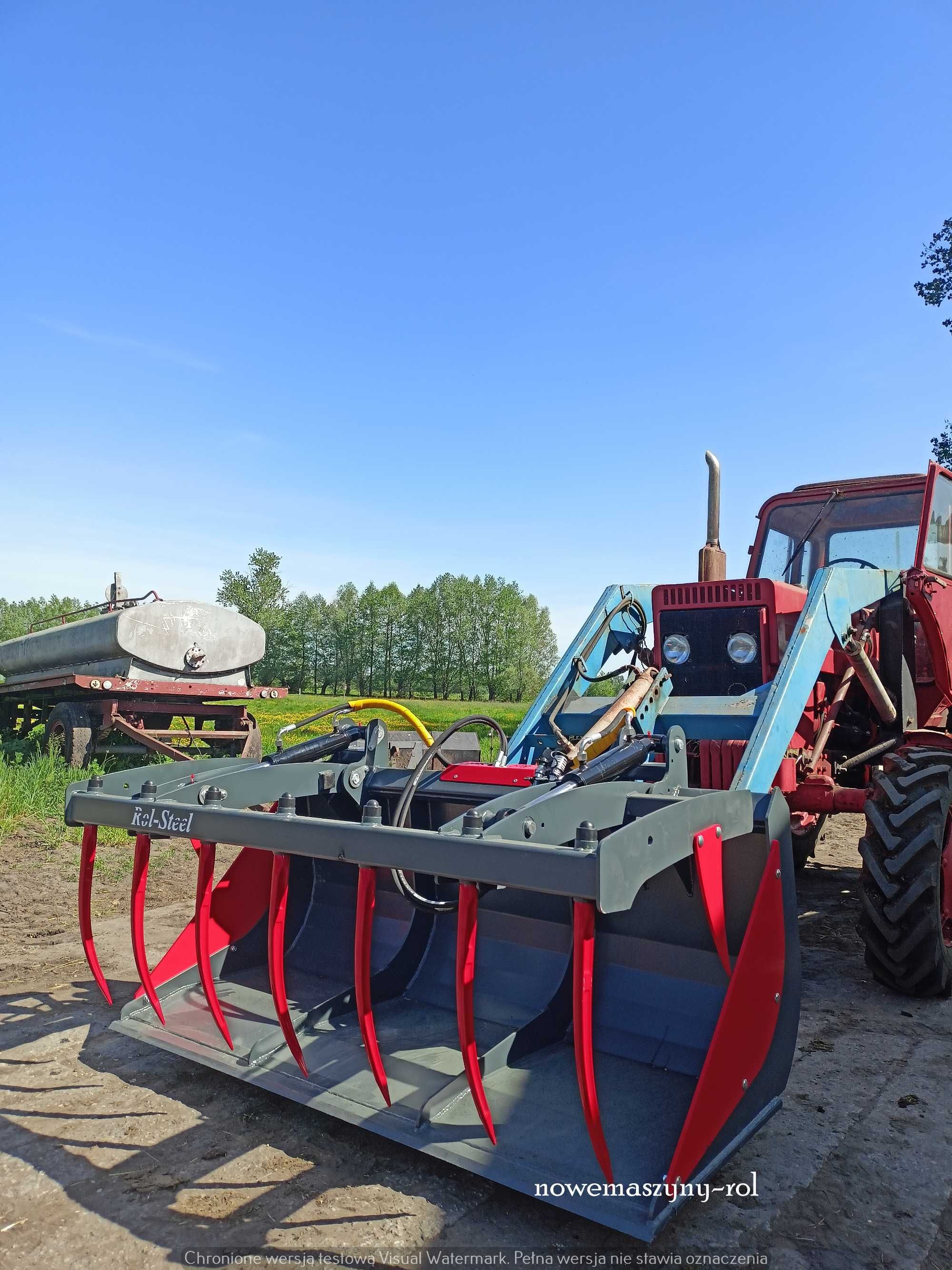 Łyżko-krokodyl do Kiszonki Obornika krokodyl Nowy solidny Transport