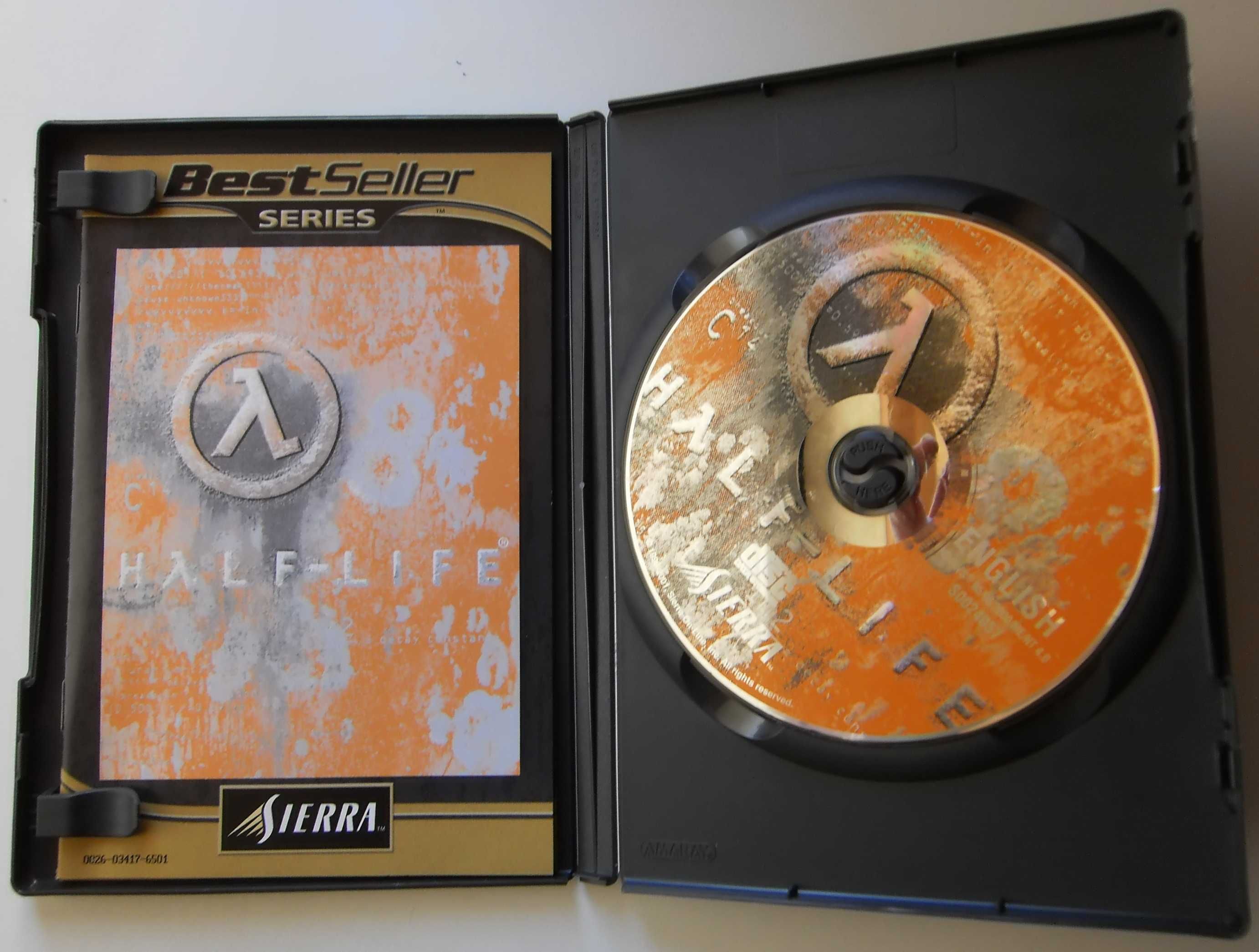 Um Bestseller! Jogo PC / CD-ROM: "Half-Life" ORIGINAL c/ Manual