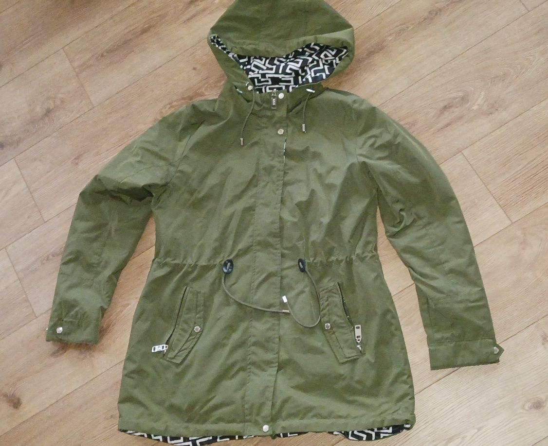Parka kurtka damska dwustronna L/XL