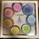 Набір свічок з Індіі. 7 чакр. Новий сет. 7 Chakra Candle Set