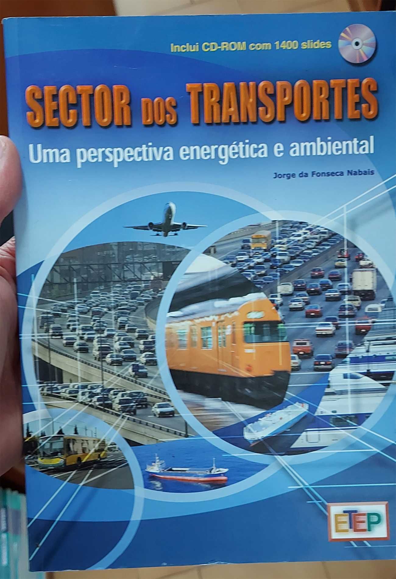 3 Livros sobre Energia e Transportes, Ambiente e Ciências Ambientais