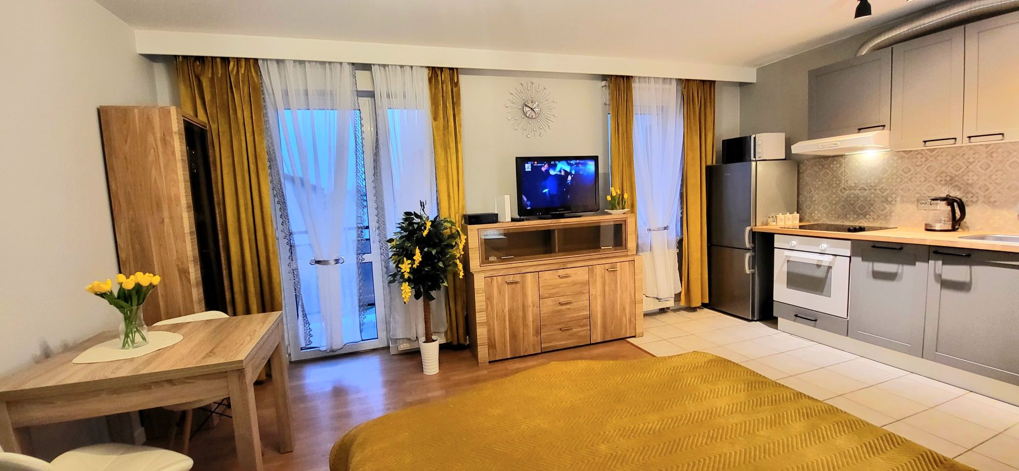 PROMOCJA Apartament SUNRISE studio 35 m2 3 os. balkon  płd Krakowa