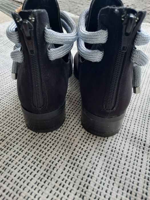 Botim preto, tamanho 39