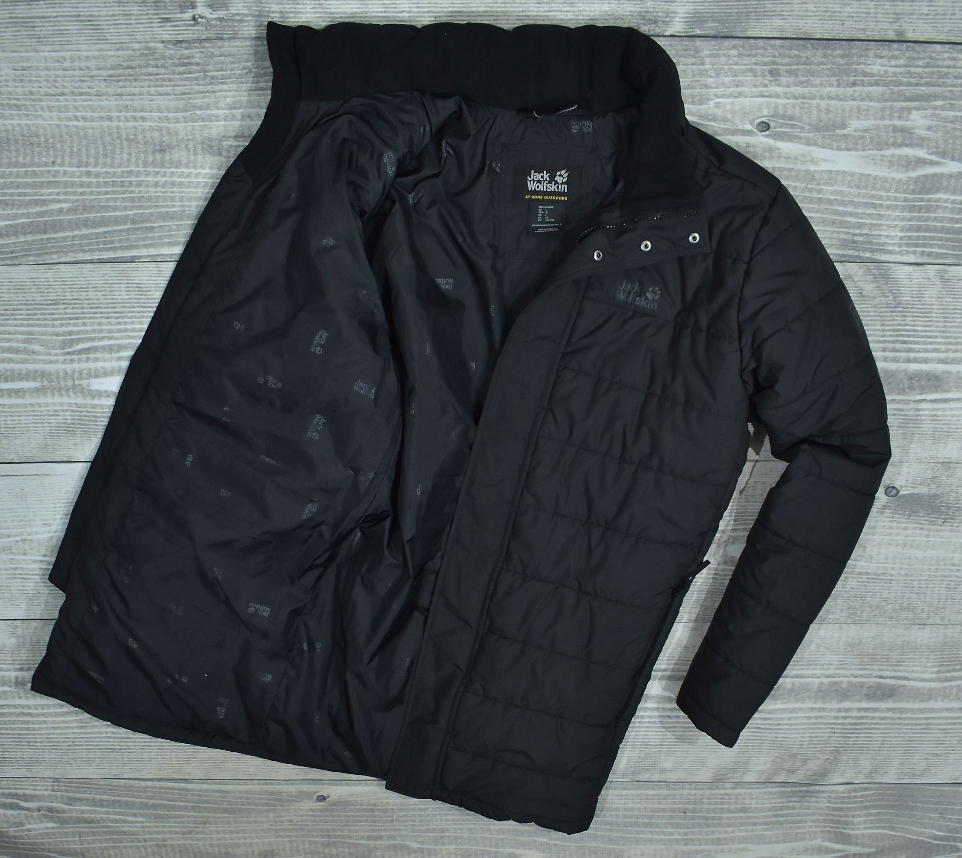 Jack Wolfskin Microguard Dłuższa Ocieplana Kurtka Męska L