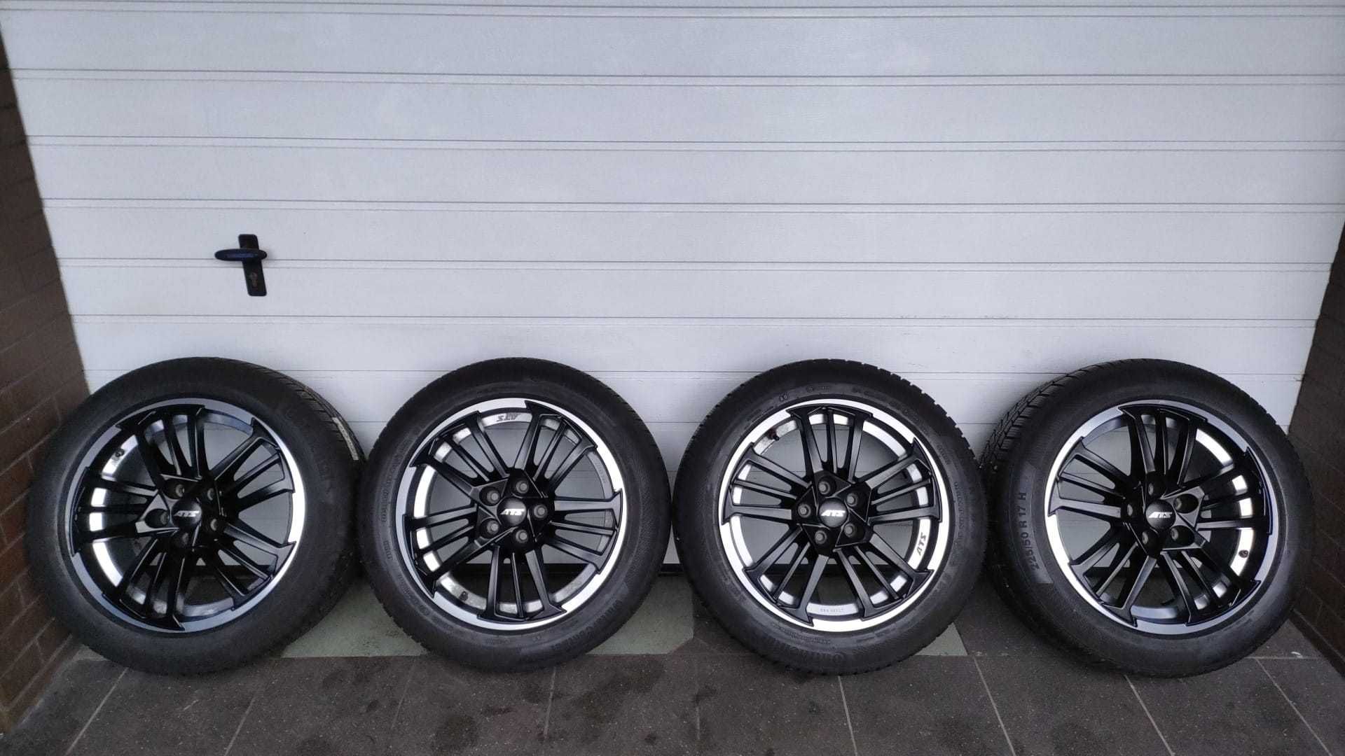 Koła Volvo Ford Peugeot 17" 5x108 opony zima 225/50/17 Conti (OL1534)