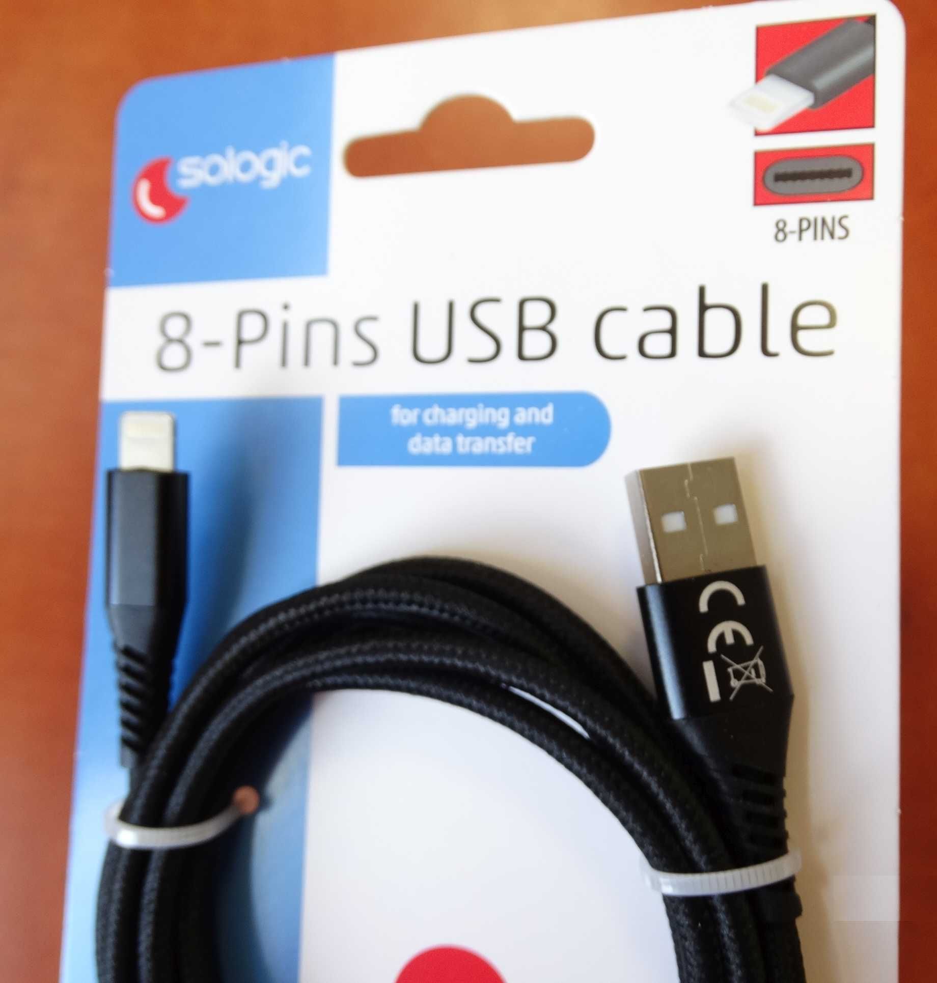 Kabel USB Apple Lightning Iphone iPad Pro 8-pin ładowanie przesyłanie