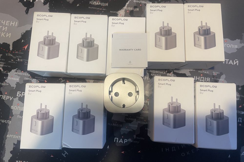 Розумна розетка EcoFlow Smart Plug EU. Ecoflow smart plug.