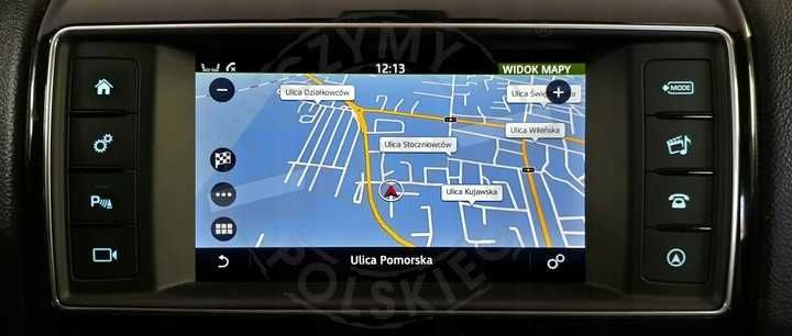 JAGUAR F-TYPE polskie menu lektor mapa USA na EU