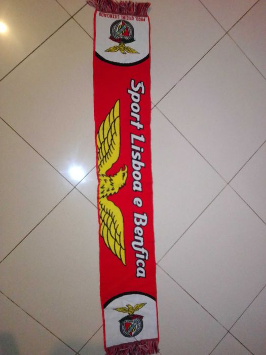 Cachecol Oficial Sport Lisboa e Benfica