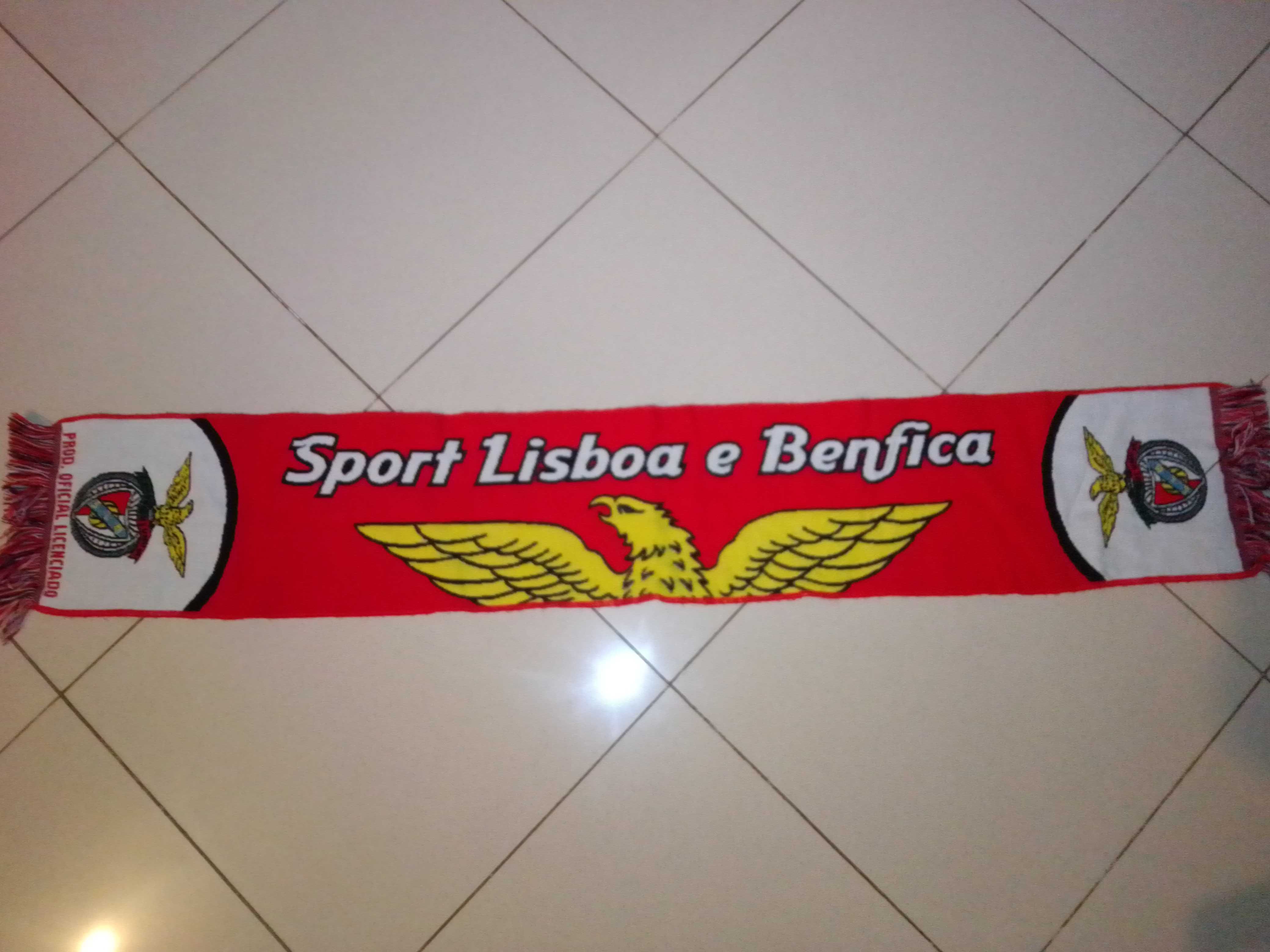 Cachecol Oficial Sport Lisboa e Benfica