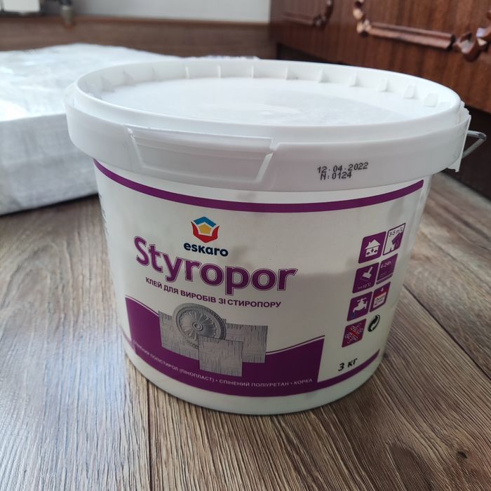 Клей styropor для стелевих  плит