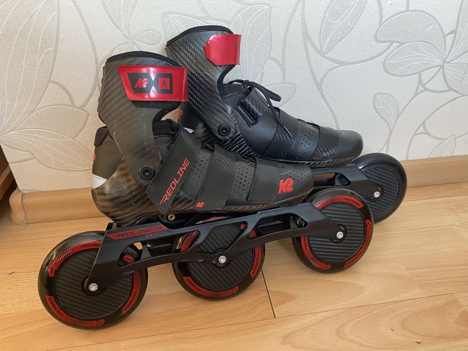 Rolki do jazdy szybkiej K2 Redline 125 rozm. 42 maratonowe