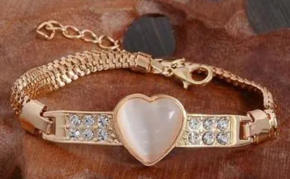 Браслет симпатичний мед золото