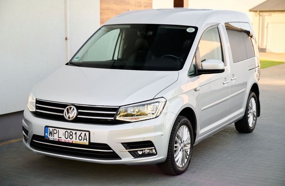 WV Caddy 2.0 automat pakiet HIGHLINE  STAN IDEALNY