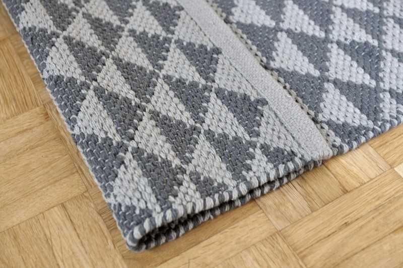 Chodnik dywan 60x140 geometryczny skandynawski 100% bawełniany boho