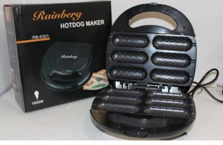 Машинка гриль для хот-дога Rainberg RB-6301 1800w