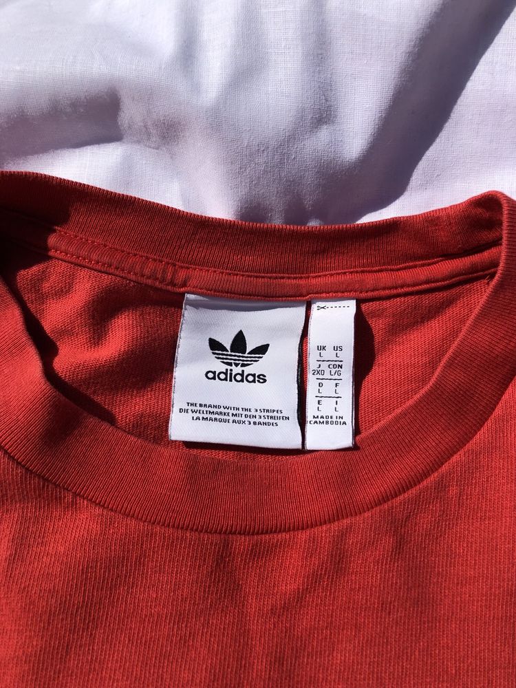 Футболка ADIDAS red