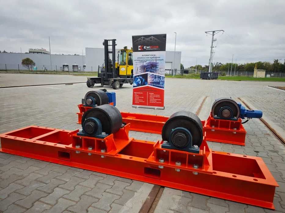 Obrotnik spawalniczy - rolkowy do konstrukcji stalowych