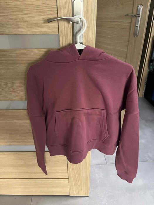 Bordowa bluza Primark XS 34 bordowa b brunatna