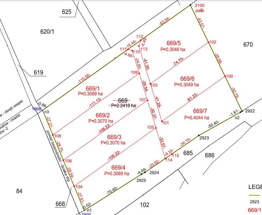 Okazja 6złoty m2 Trzebiatów duża3040m2 pięknie położona działka Okazja