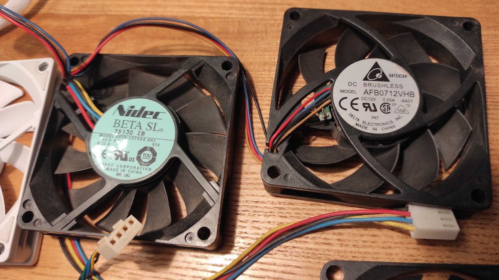 Кулер вентилятор пропеллер для ЦПУ та корпусу ПК тонкі