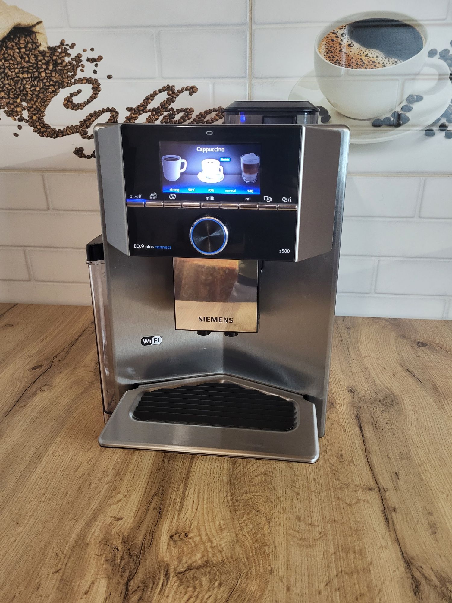 Кофеварка кофемашина Siemens EQ 9 Plus S500 Wi-Fi