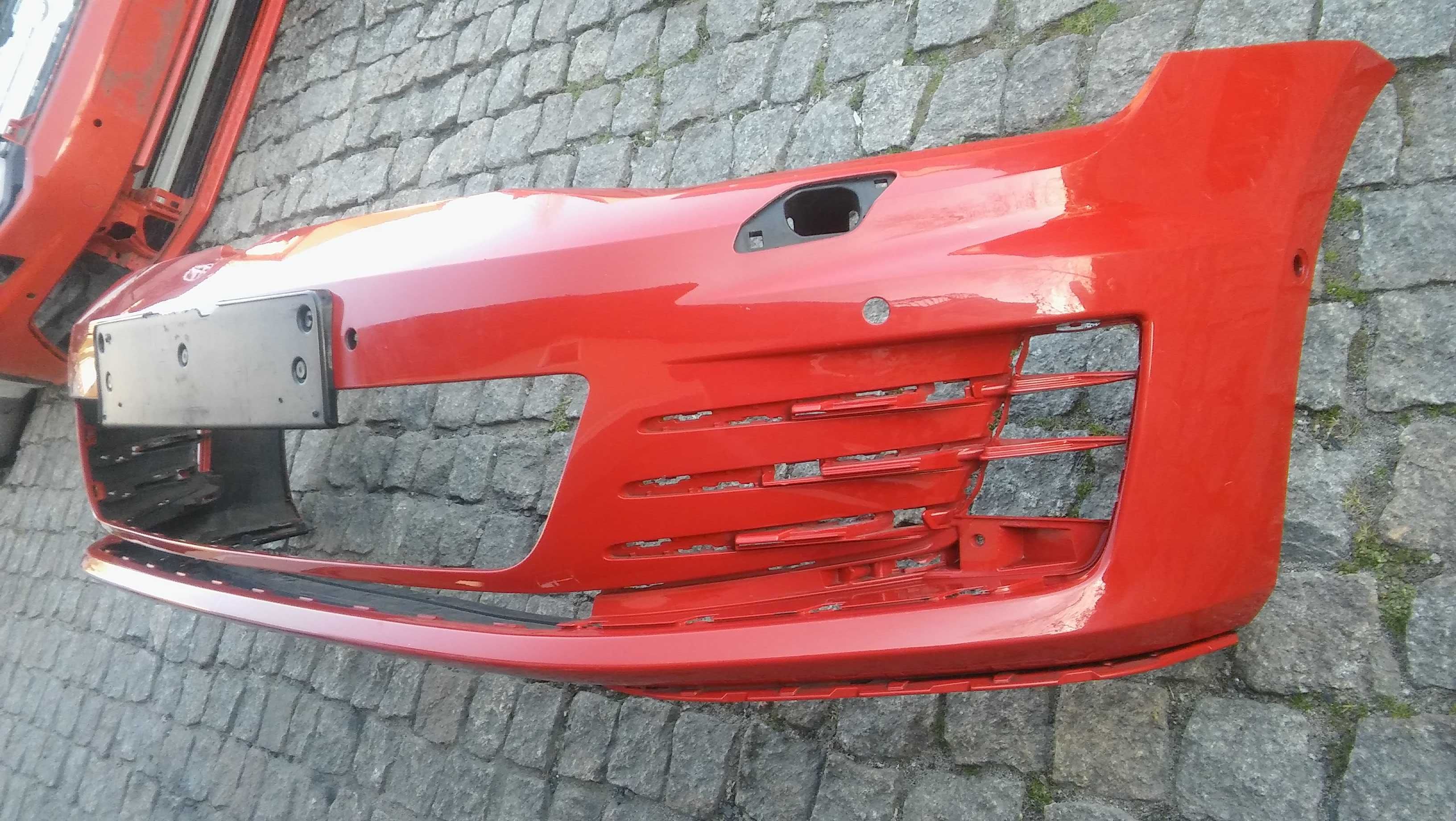 VW Golf 7,5G0,od 13r,GTI,GTD,zderzak przód,CZERWONY=LY3D,spryski,PDCx6