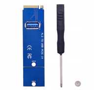 Adapter NGFF M.2 do USB 3.0 PCI-E Riser
