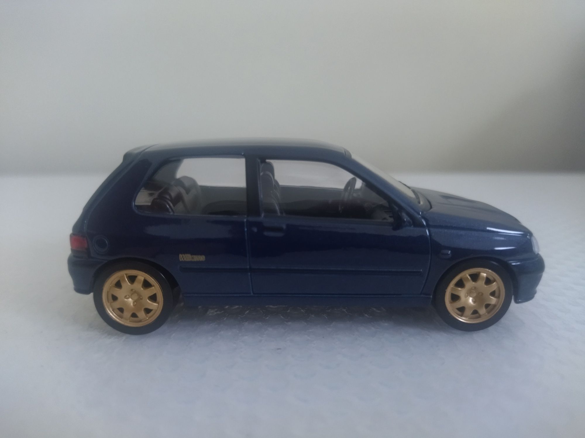 Miniatura Renault Clio Williams 1/43 Nova