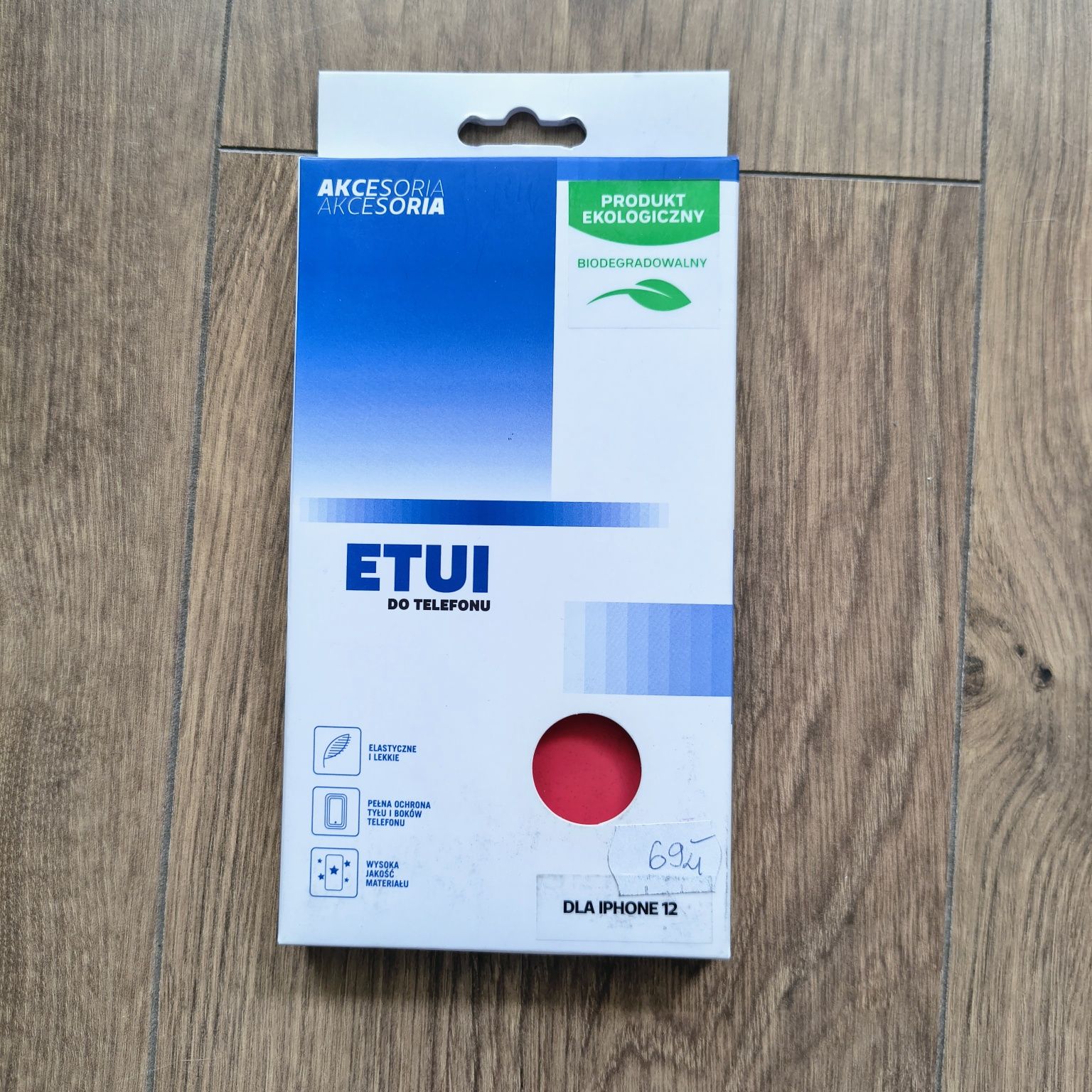 Etui pokrowiec futerał case iPhone 12 Red czerwony