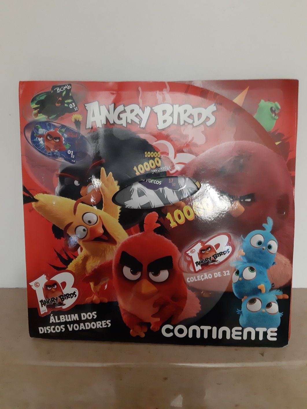 Angry birds - coleção de tazos completa