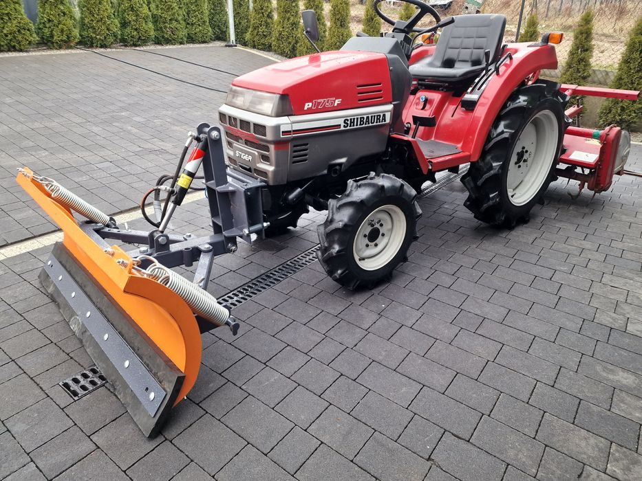 Mini traktor Japoński shibsura 18KM,4x4,pług do śniegu glebogryzarka,