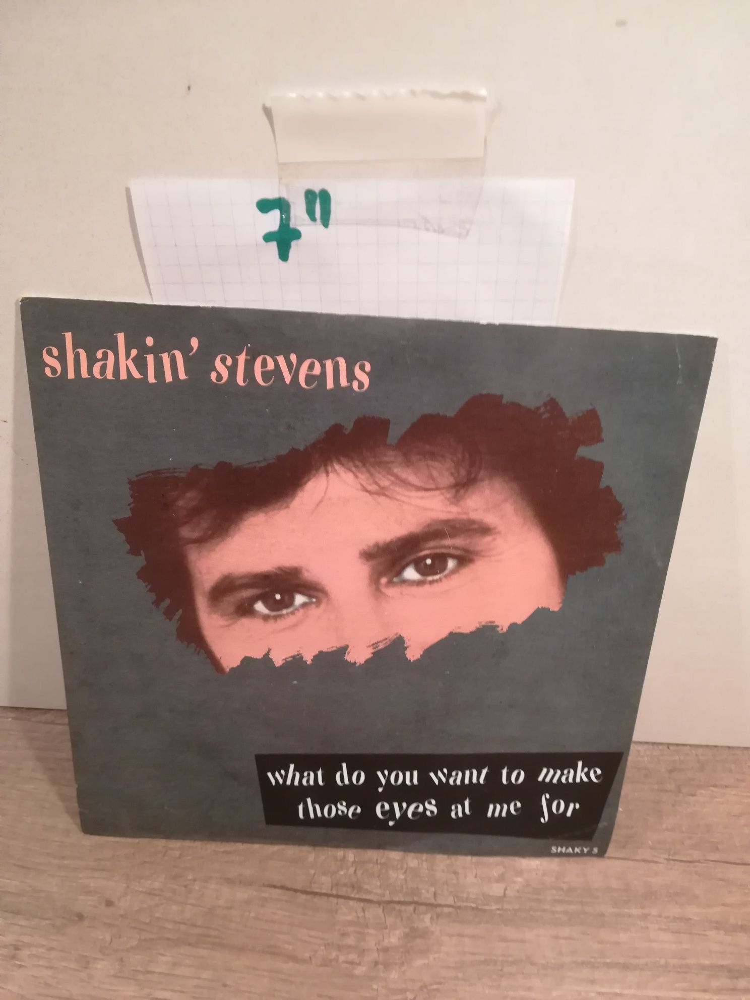 Płyta winylowa singiel Shakin Stevens wyprzedaż kolekcji