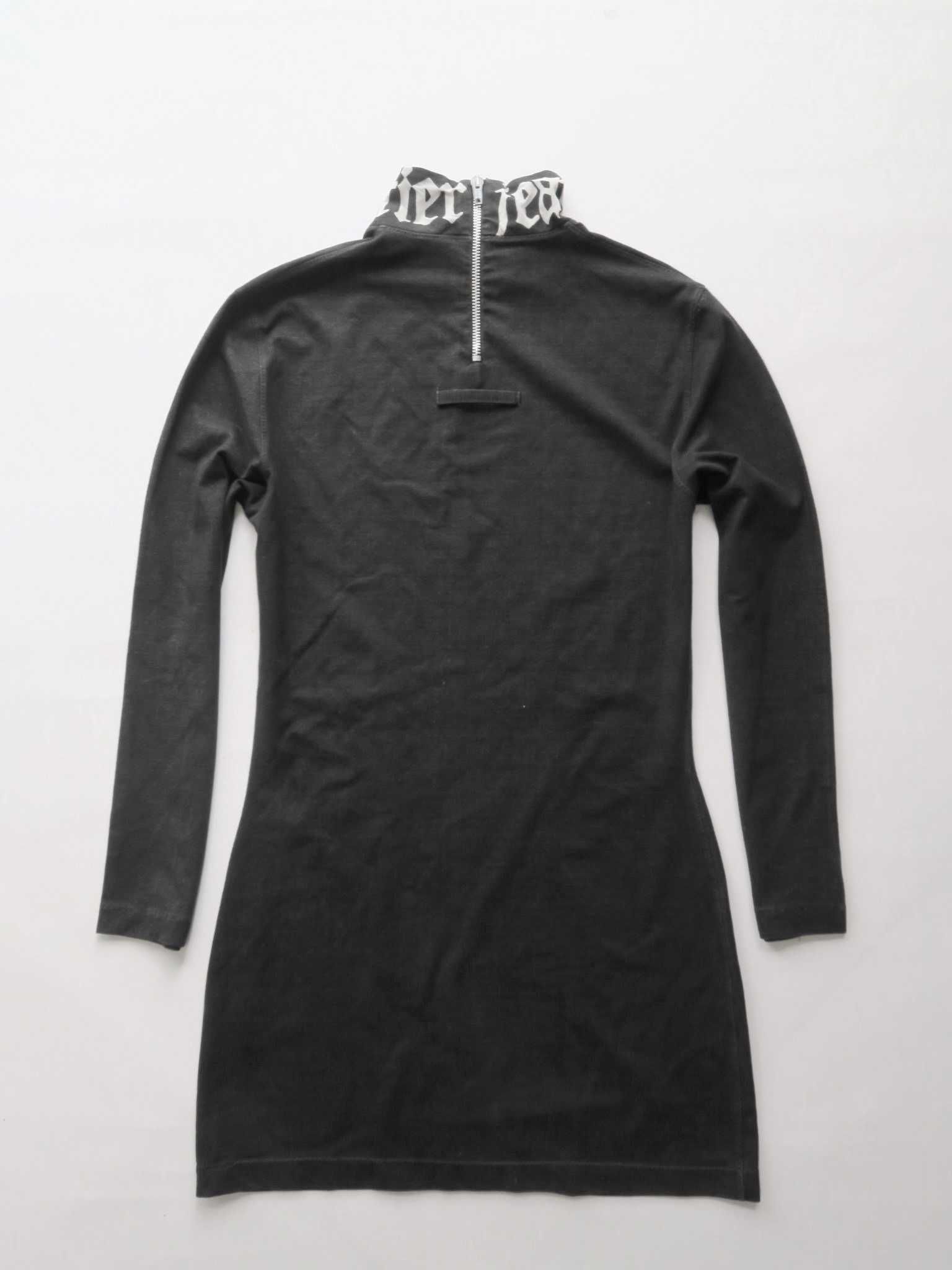 Jean Paul Gaultier sukienka tunika z golfem washed M/L