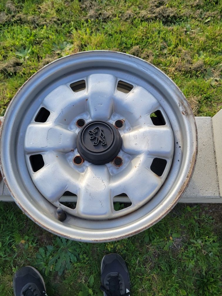 Felgi stalowe 13"Peugeot 205,ET28